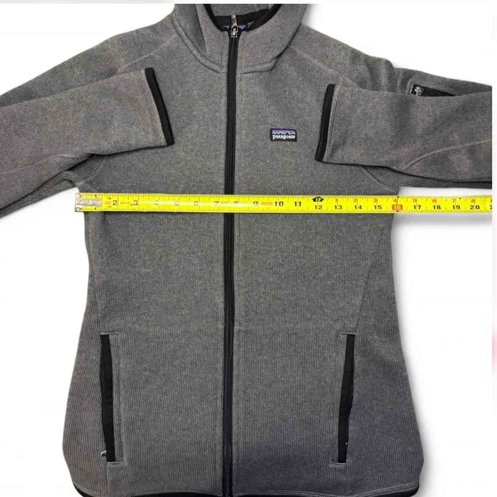 Patagonia Better Sweater Hoody XS Gray Full Zip Fleece Jacket - Picture 3 of 4